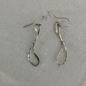 Lee Cohn Organic Sterling Silver Earrings